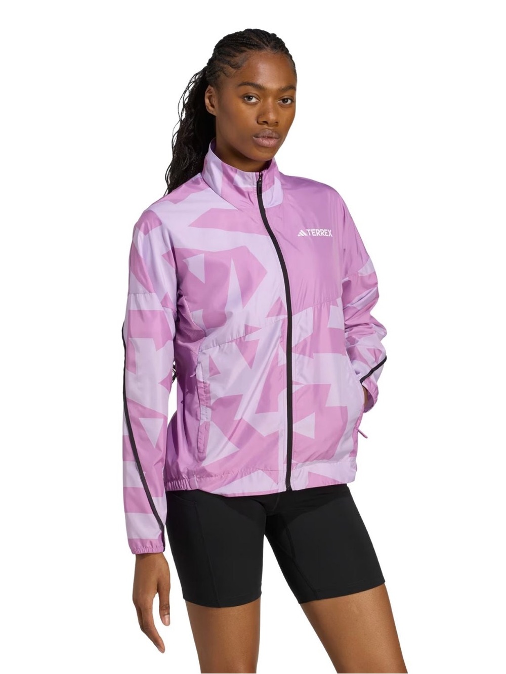 Adidas Terrex Multi Printed Wind Jacket | Women's